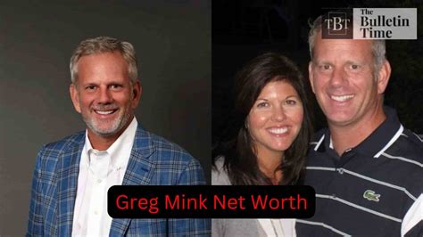 greg mink net worth|greg mink linkedin.